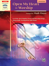 Open My Heart to Worship piano sheet music cover